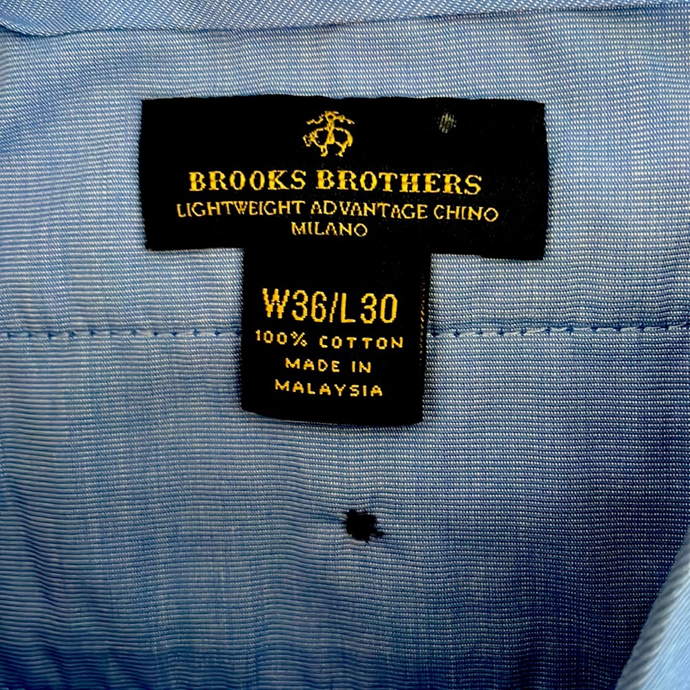 Brooks Brothers Light Blue Chinos